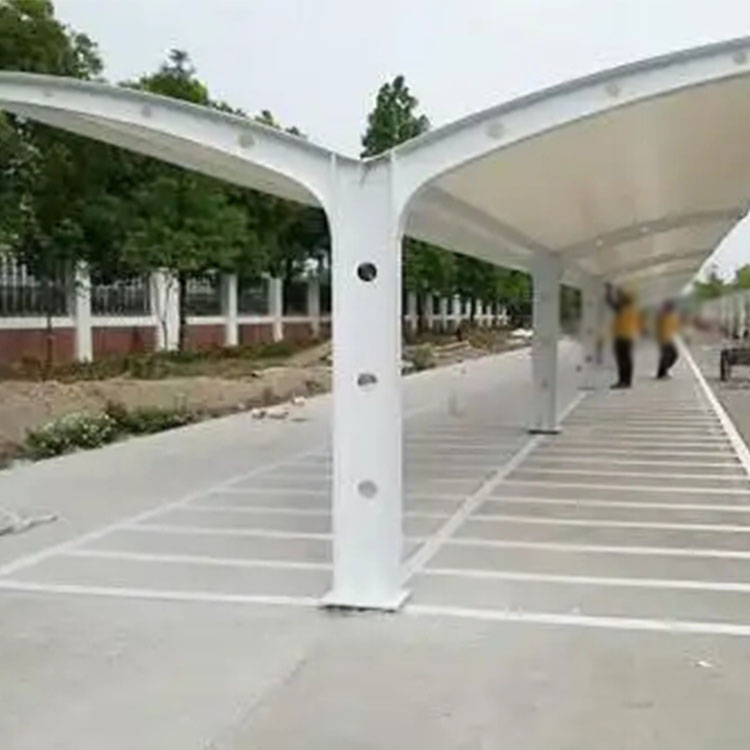 黄埔区膜结构电动车棚