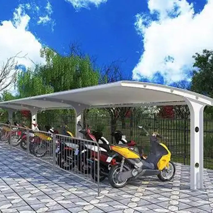 黄埔区膜结构电动车棚